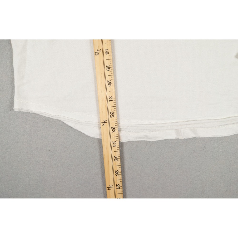 Rag & Bone Womens Long Sleeve Top Oversized Modal Cotton White Size S Minimalist image 8